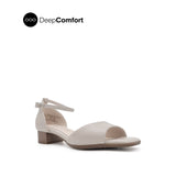 Perry Slingback Women's Sandals - Taupe Leather