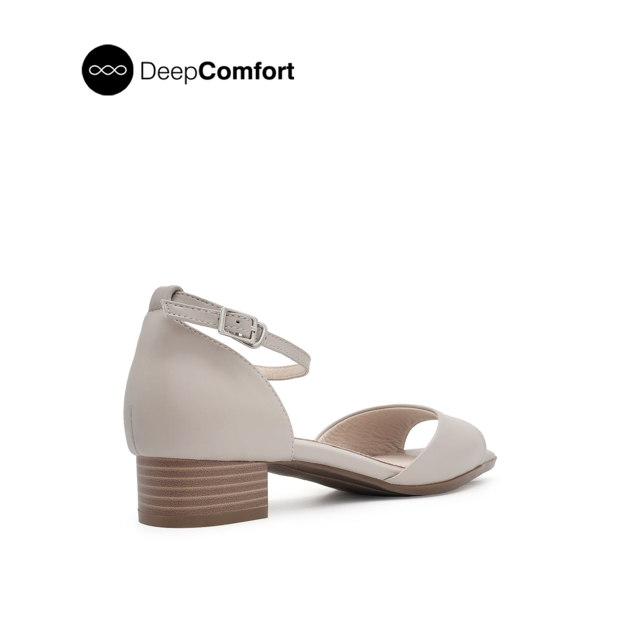 Perry Slingback Women's Sandals - Taupe Leather