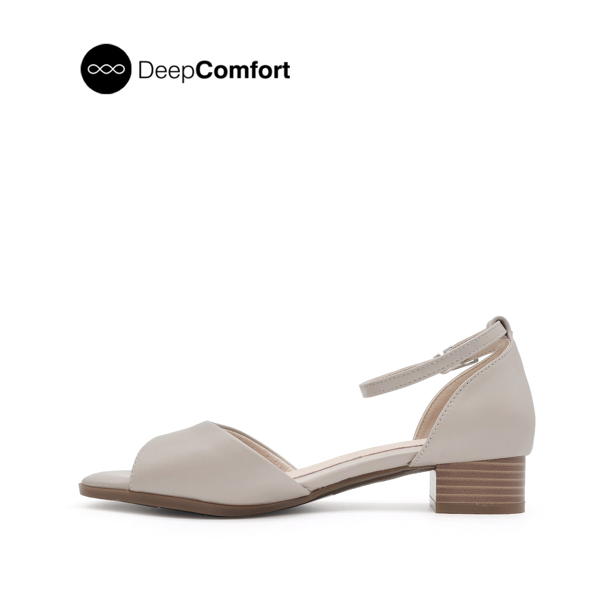 Perry Slingback Women's Sandals - Taupe Leather