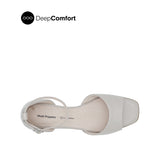 Perry Slingback Women's Sandals - Taupe Leather