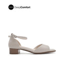 Perry Slingback Women's Sandals - Taupe Leather