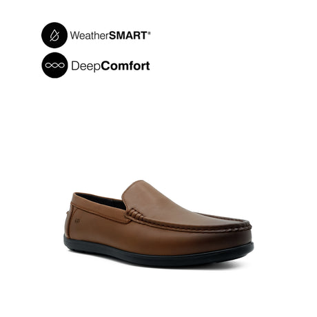 Sailor Venetian Men's Shoes - Deep Tan Leather WP Hush Puppies Philippines