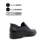 Owen Slip On AT Men's Shoes - Black Leather WP