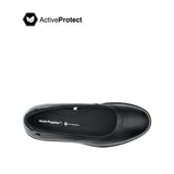 Sana Wedge Slip On Women's Shoes - Black Leather