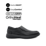 Loki Slip On AT Men's Shoes - Black Leather WP
