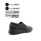 Loki Slip On AT Men's Shoes - Black Leather WP