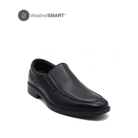Farrin Slip On At Men's Shoes - Black Leather WP