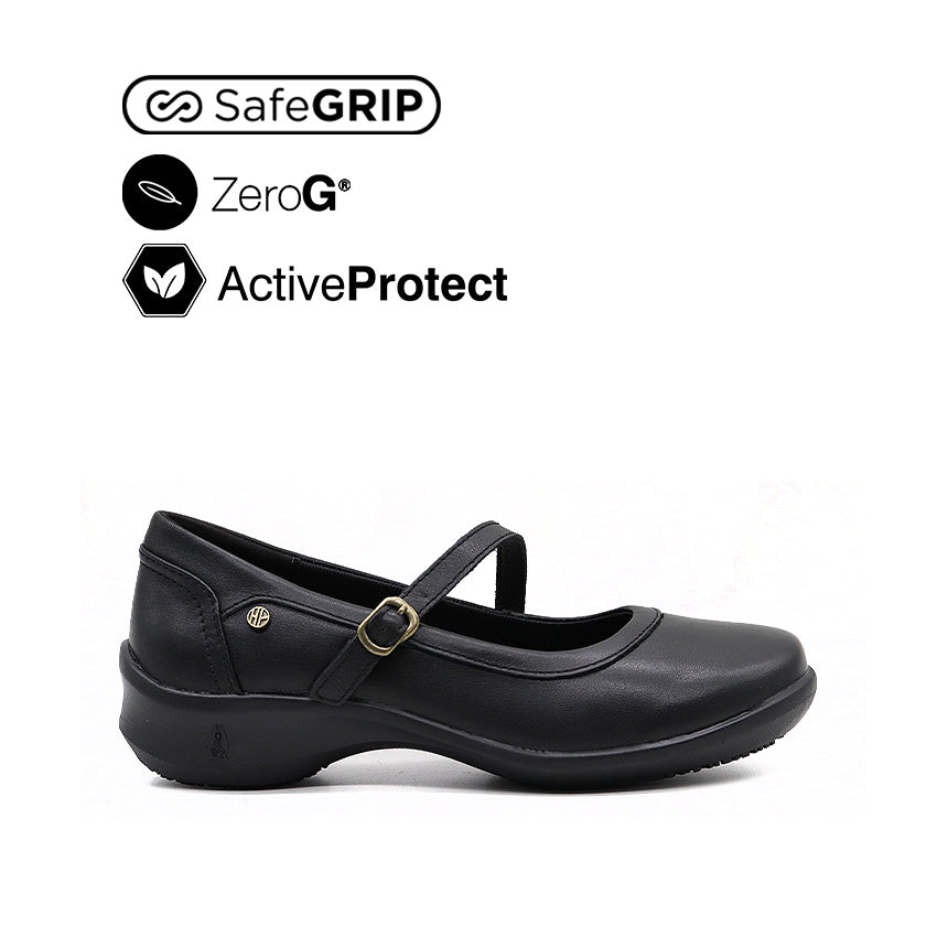 Genette Mary Jance Women's Shoes - Black Leather