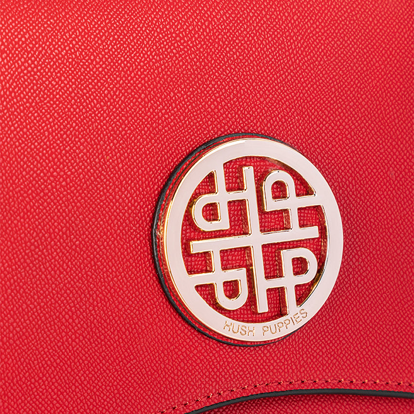Dova Top Handle (L) Women's Bag - Red