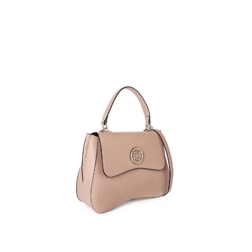 Dova Top Handle (L) Women's Bag - Taupe
