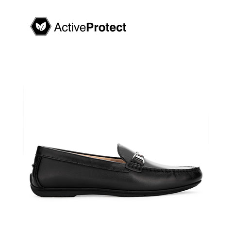 Fen Slip On Bit Women's Shoes - Black Leather