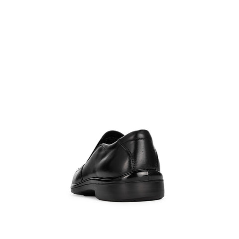 Stocks Men's Shoes - Black Leather – Hush Puppies Philippines