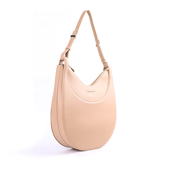 Moonie Shoulder (L) Women's Bag - Beige