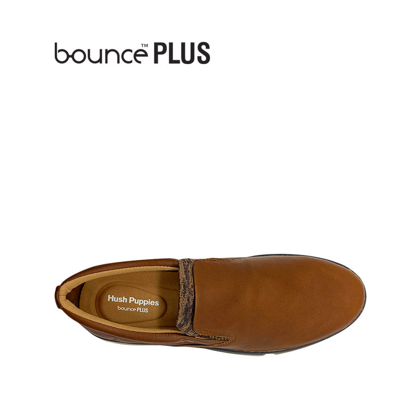 Briggs PT Slip On Men's Shoes - Cognac Leather