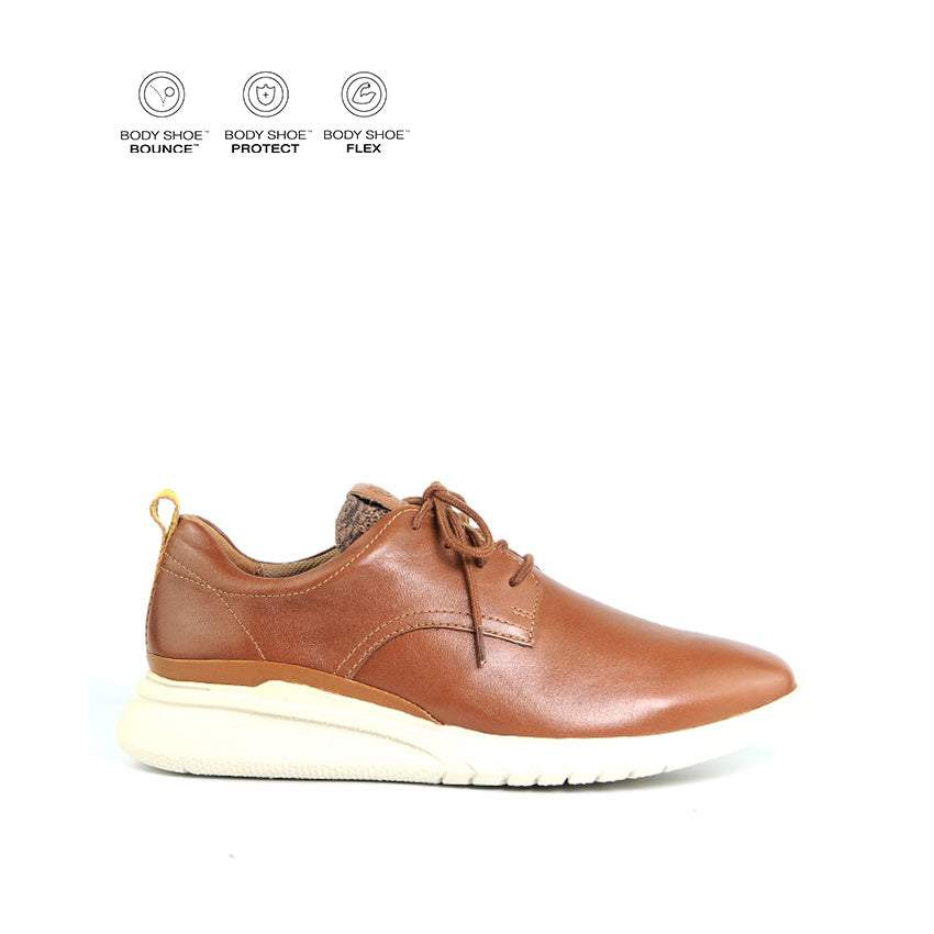 Advance LaceUp Men's Shoes - Cognac Leather