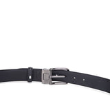 Raven Pin Clip Men's Belt - Black