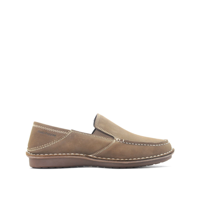 Weaver Slip On Men's Shoes - Taupe Nubuck
