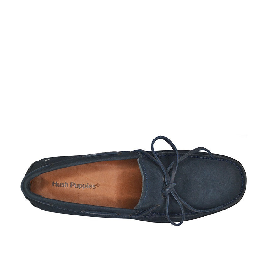 Valdis Tie Men's Shoes - Navy Nubuck
