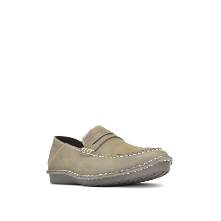 Weaver Penny Men's Shoes - Grey Nubuck