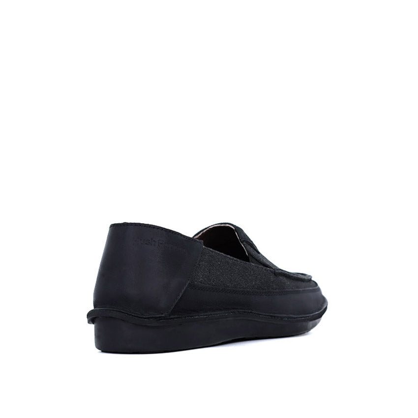 Weaver Slip On Men's Shoes - Total Black