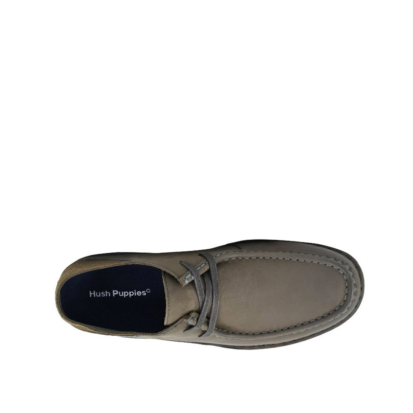 Weaver Wallabee Men's Shoes - Grey Canvass Grey Nubuck