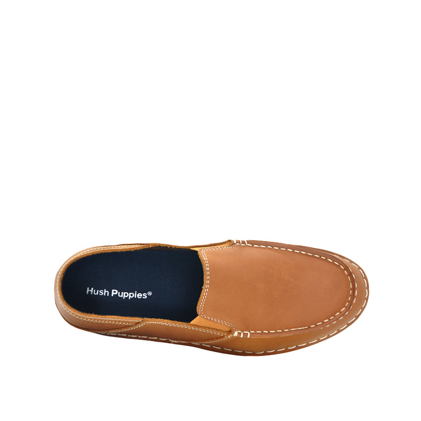 Weaver Slip On Men's Shoes - Cognac Nubuck