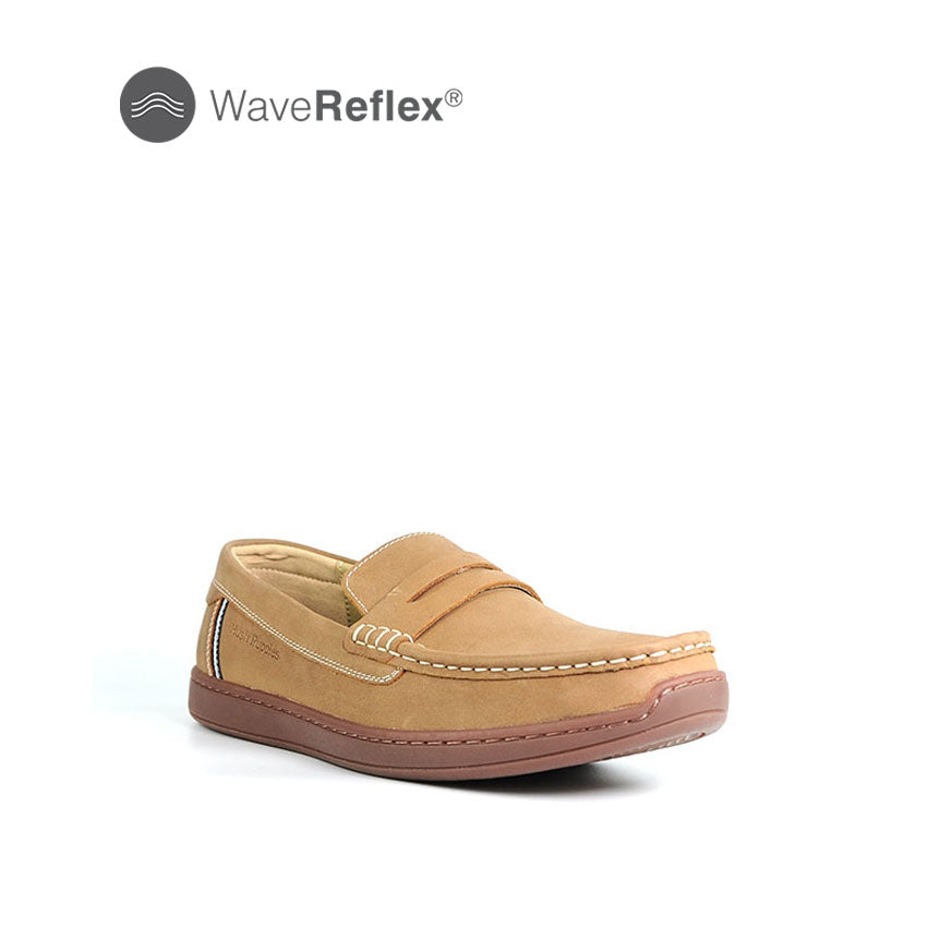 Yves Penny Men's Shoes - Tan Nubuck