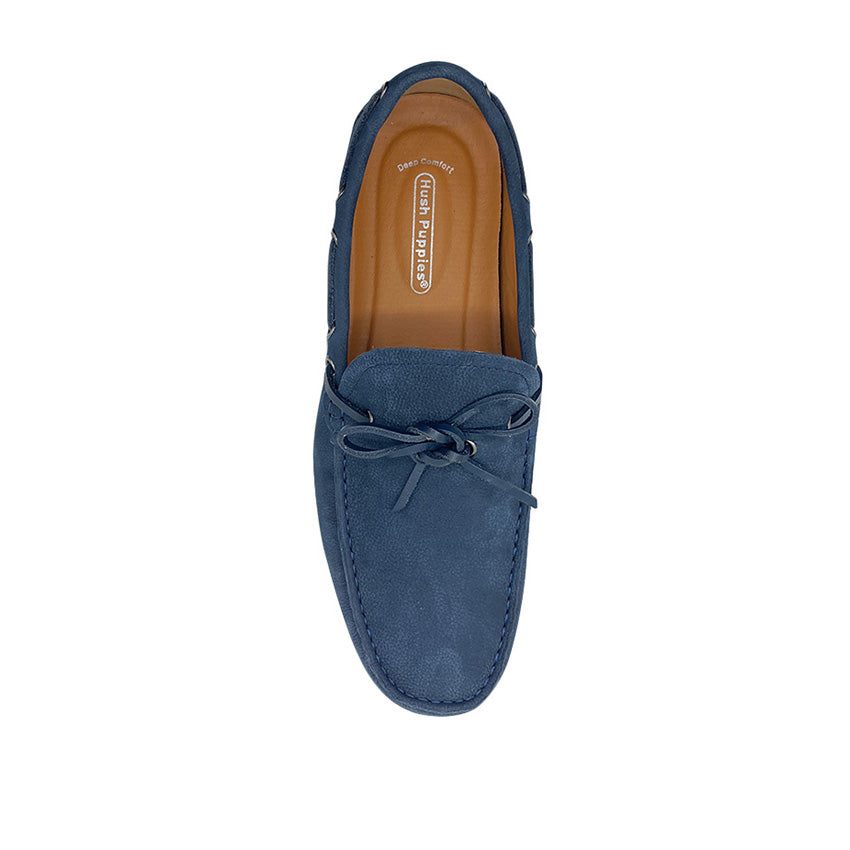 Hush puppies store blue loafers