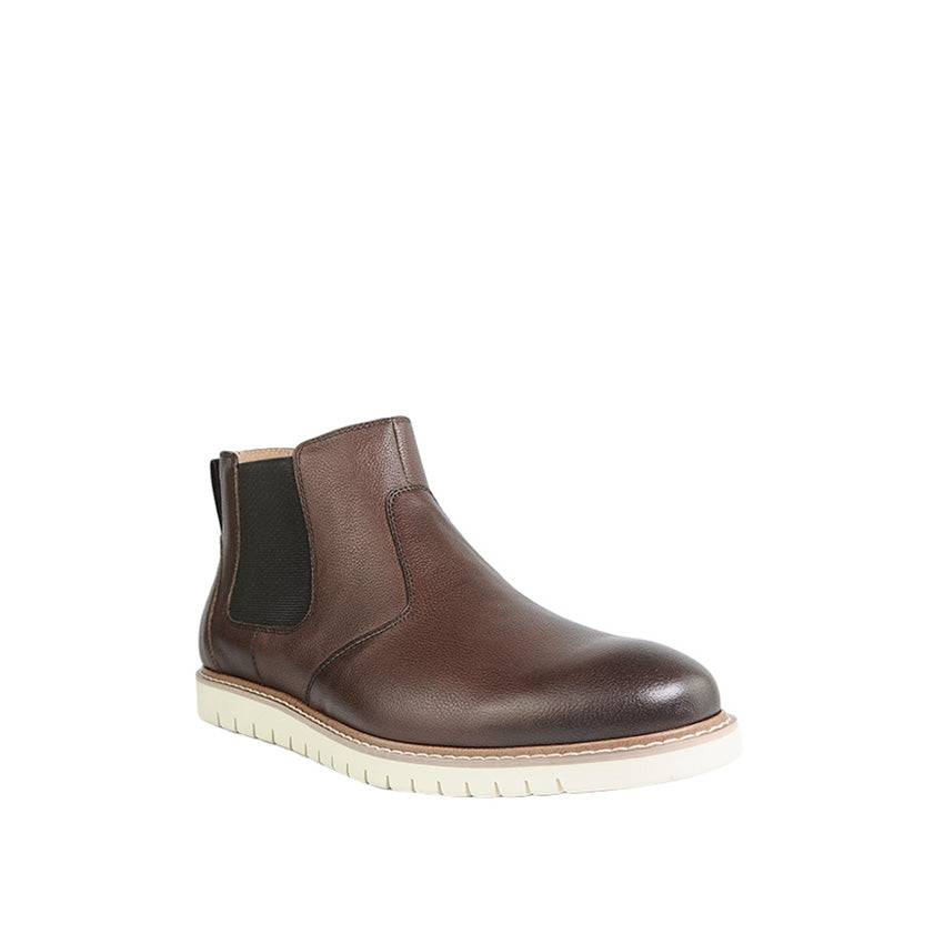 Walter Chelsea Men's Shoes - Brown Leather