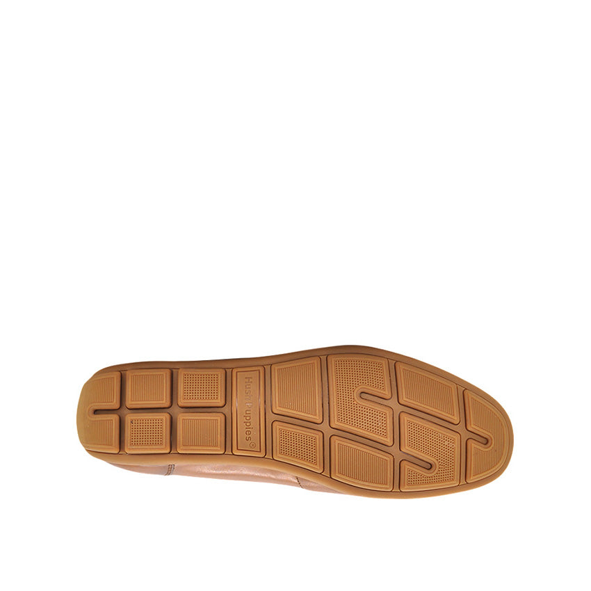 Claine Venetian Men's Shoes - Deep Tan Leather