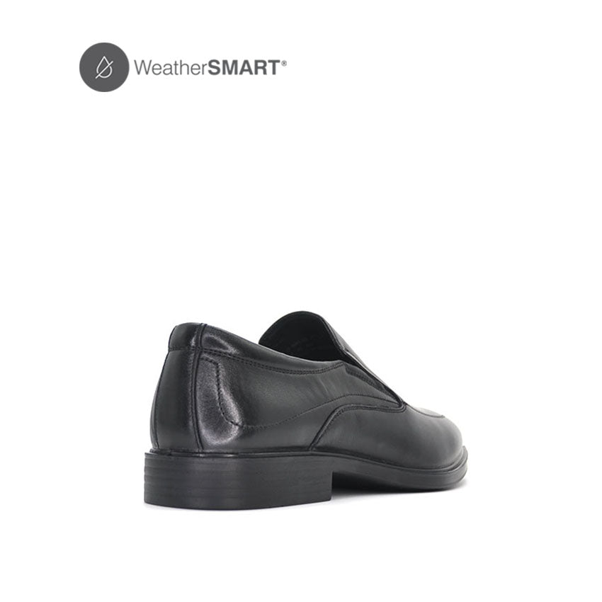 Aegeus Slip On At Men's Shoes - Black Leather WP