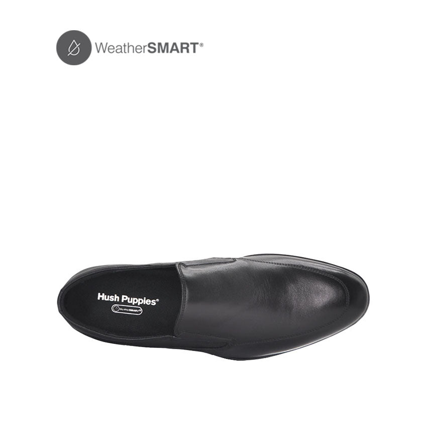 Aegeus Slip On At Men's Shoes - Black Leather WP