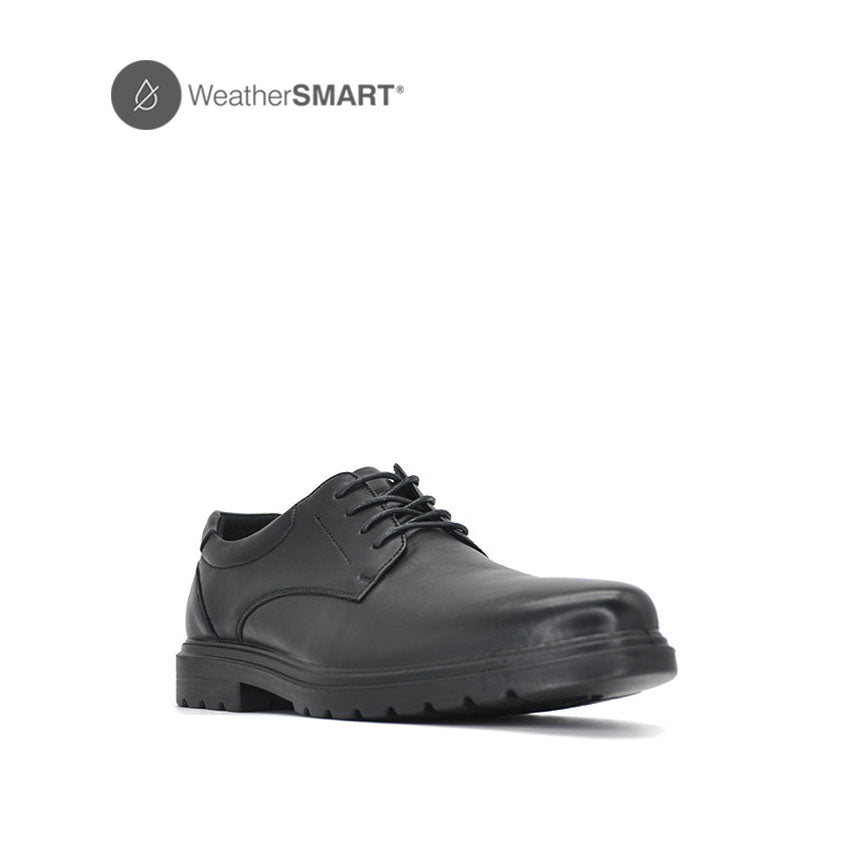 Dashiel Lace Up At Men's Shoes - Black Leather WP