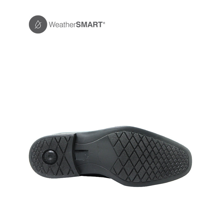 Beau Penny Men's Shoes - Black Leather WP