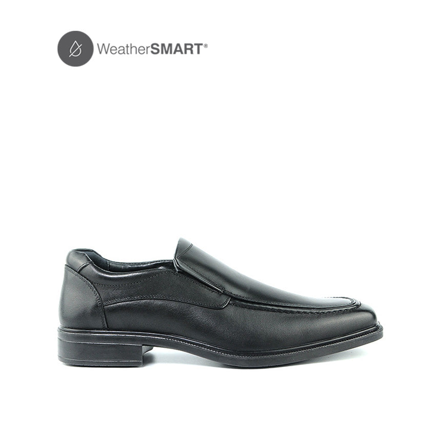 Discount on Hush Puppies  shoes - SKU: Cade Slip On At Men's Shoes - Black Leather WP