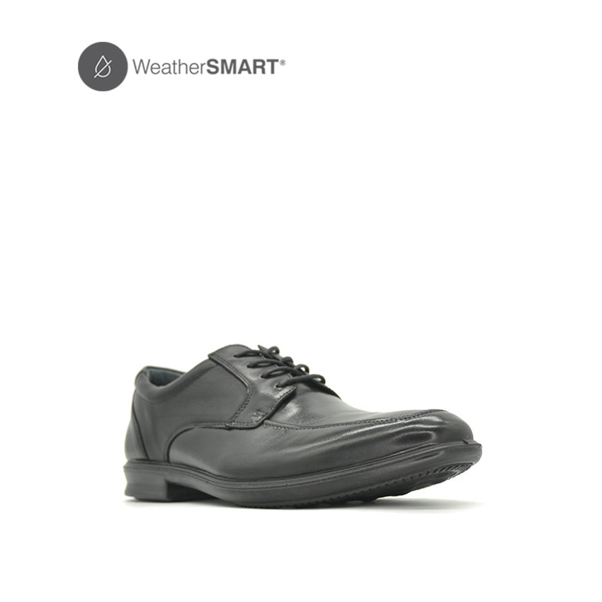 Cole Lace Up At Men's Shoes - Black Leather WP