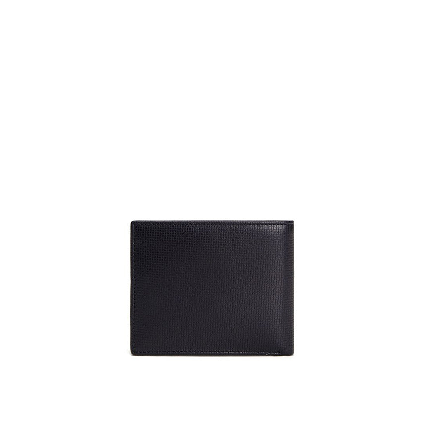 Duke Short Men's Wallet With Flip - Black