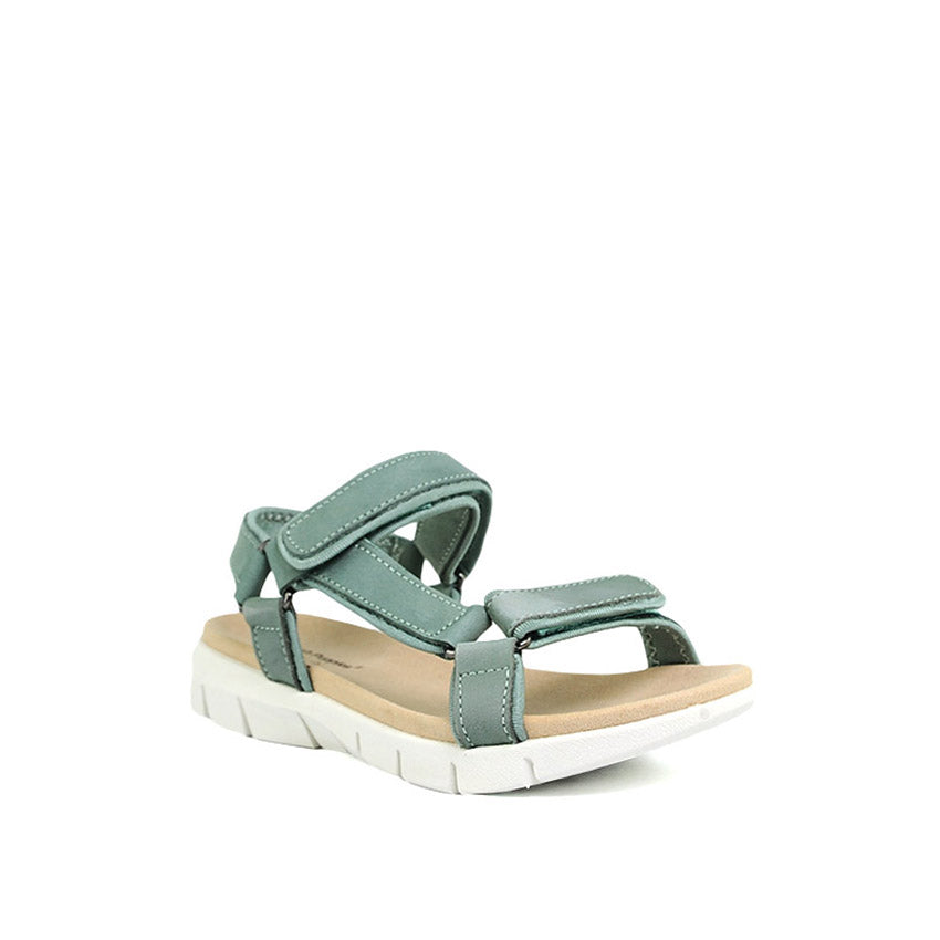 Prudence Trail Women's Sandals - Sage Leather