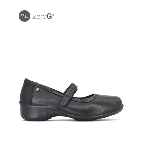 Almira Mary Jane Women's Shoes - Black Leather