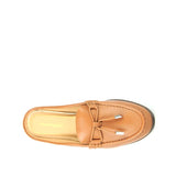 Courtney Mule Women's Shoes - Tan Leather