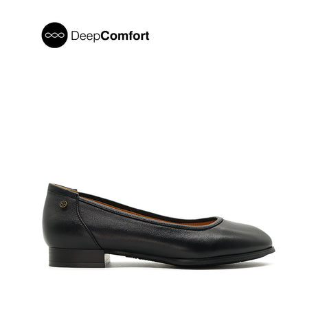 Fritzie Slip On Women's Shoes - Black Leather
