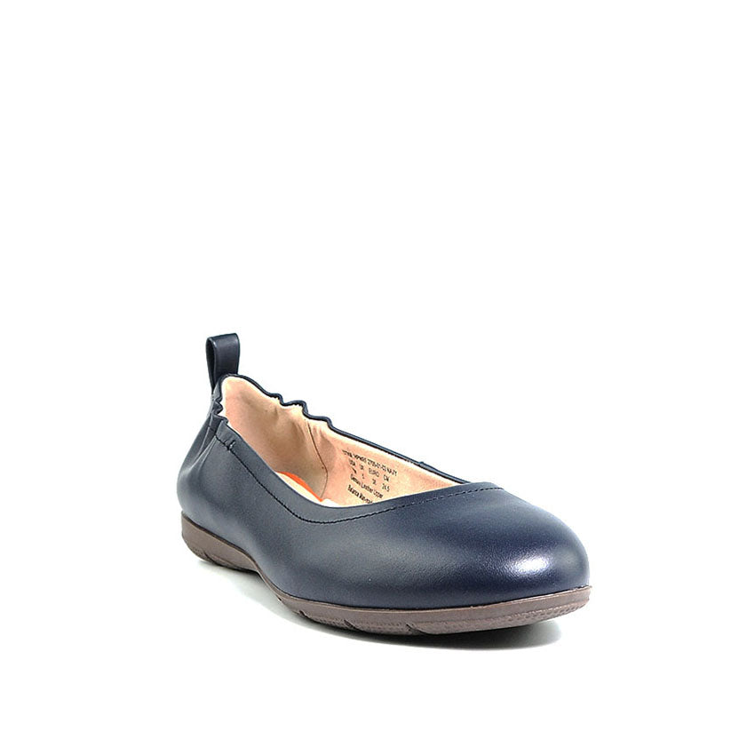 Essie Slip On Women's Shoes - Navy Leather