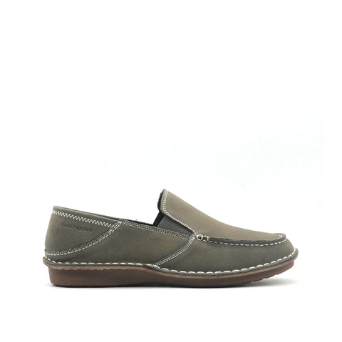 Weaver Slip On Men's Shoes - Grey Nubuck