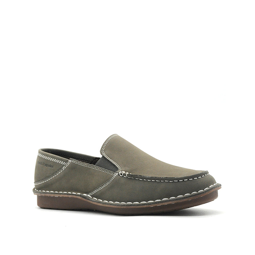 Weaver Slip On Men's Shoes - Grey Nubuck