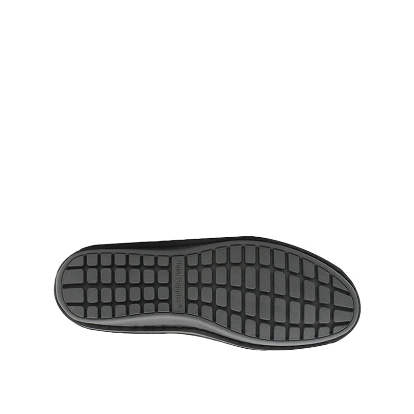 Weaver Slip On Men's Shoes - Black Tumbled Nubuck