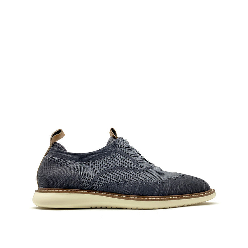 Yohan Knitted Men's Shoes - Grey Knitted