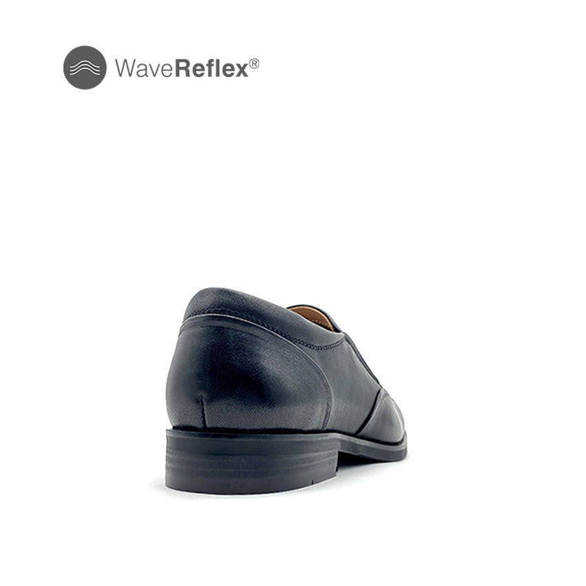 Zeke Slip On Men's Shoes - Black Leather